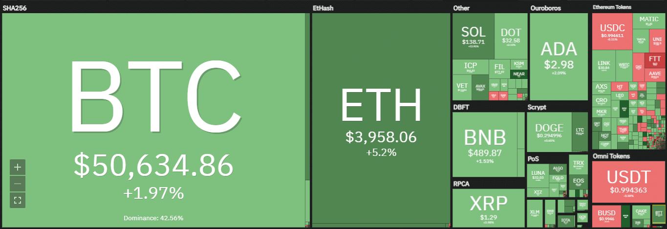 Crypto Dominance Chart